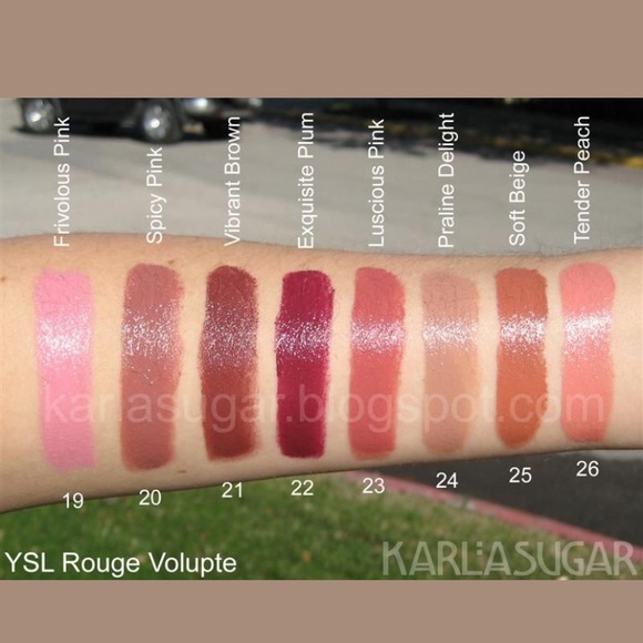 19 Frivolous Pink YSL Rouge Volupte Discontinued - Picture 7 of 14